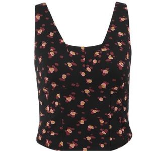 CAbi Lean Tank Flower Burst